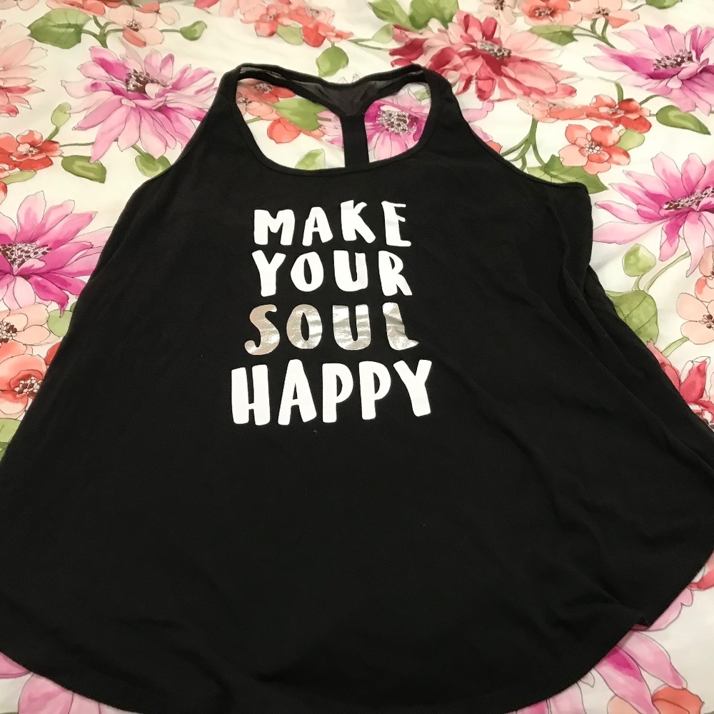 Torrid Black active tank top